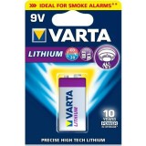Батарейка Varta Lithium (9V, 1 шт) (06122301401)