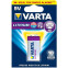 Батарейка Varta Lithium (9V, 1 шт.) - 06122301401