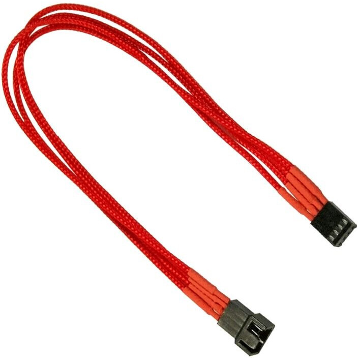 Кабель удлинительный 4-pin - 4-pin, 0.3м, Nanoxia NXPWV3ER