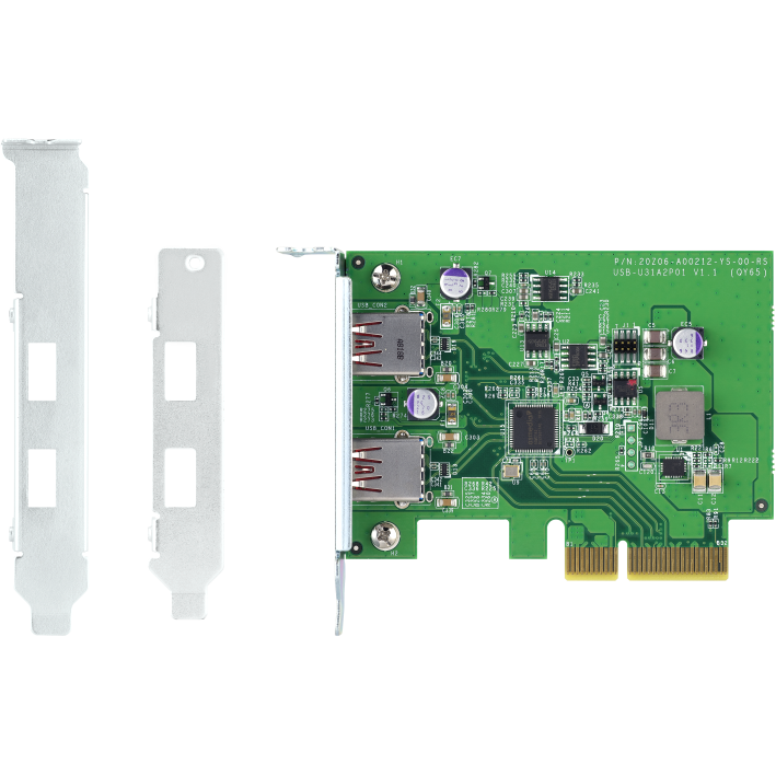 Плата расширения портов QNAP QXP-10G2U3A - фото 6