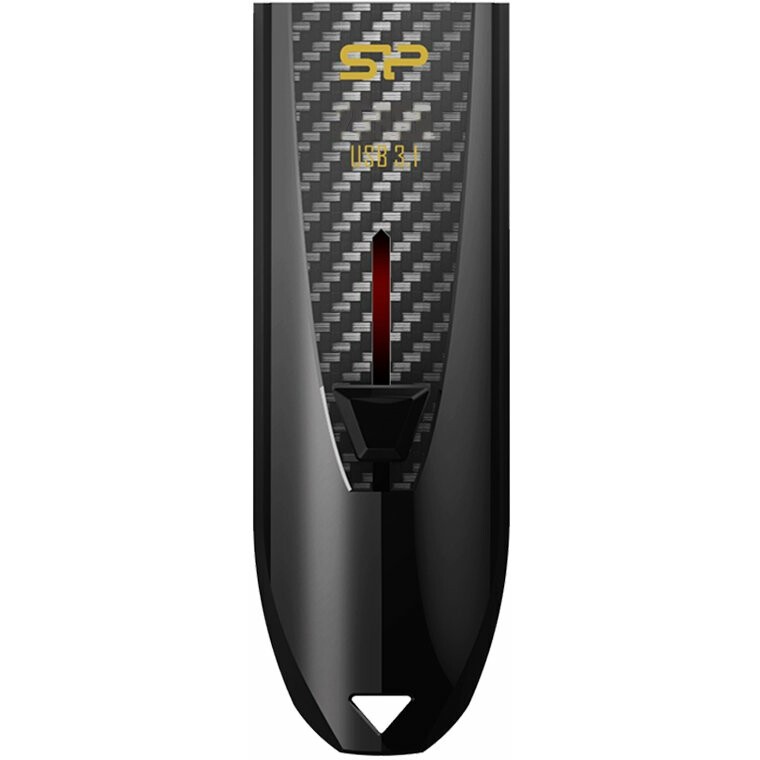 USB Flash накопитель 8Gb Silicon Power Blaze B25 Black (SP008GBUF3B25V1K)