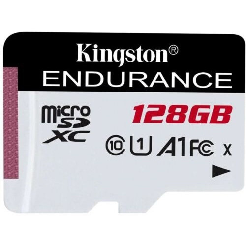 Карта памяти 128GB MicroSD Kingston High Endurance (SDCE/128GB)