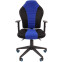 Игровое кресло Chairman Game 8 Black/Blue (00-07027141) - фото 2