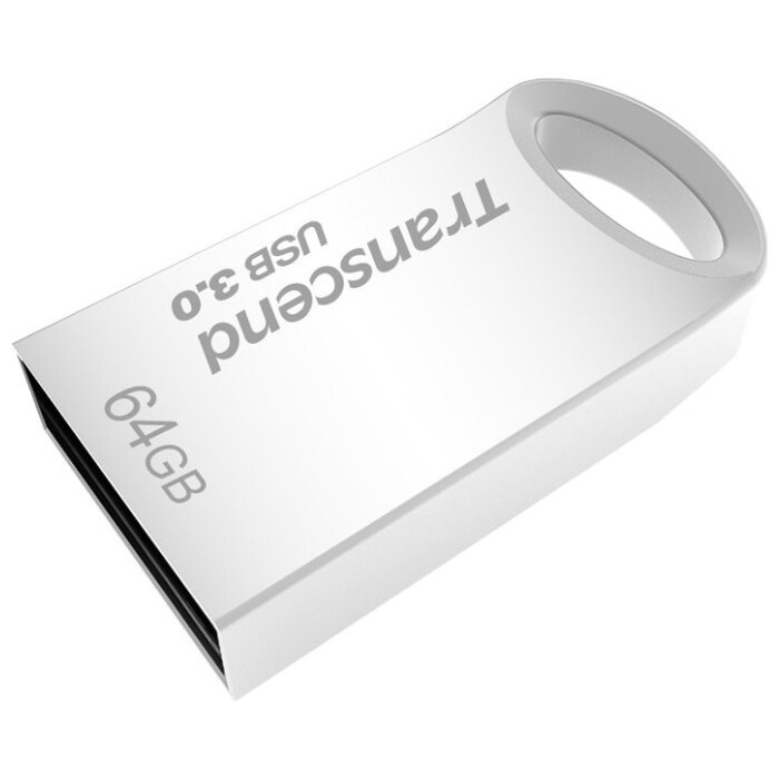USB Flash накопитель 64GB Transcend JetFlash 710 Silver (TS64GJF710S)