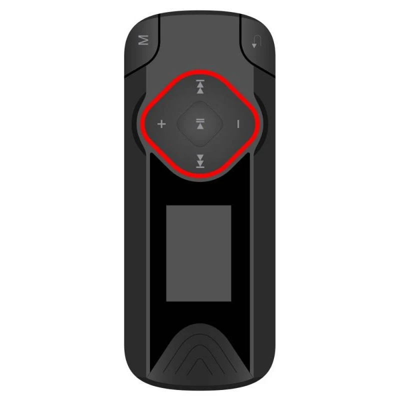 Портативный плеер Digma R3 8Gb Black - фото 2