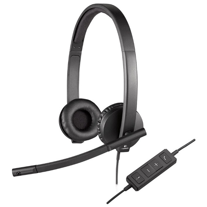 Гарнитура Logitech USB Headset H570e Stereo OEM (981-000575)