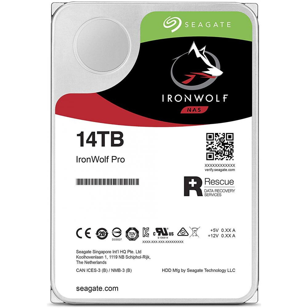 Жёсткий диск 14Tb SATA-III Seagate IronWolf Pro (ST14000NE0008)