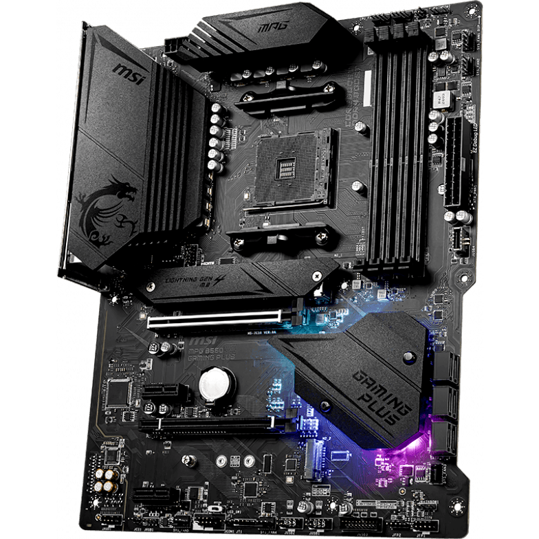 Материнская плата MSI MPG B550 GAMING PLUS - фото 3