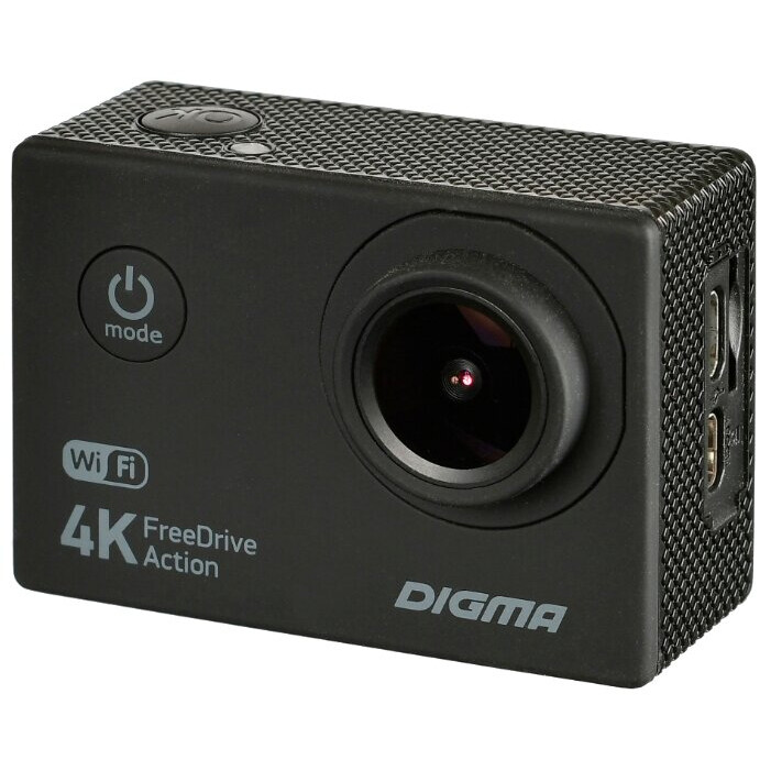 Автомобильный видеорегистратор Digma FreeDrive Action 4K WiFi - фото 3