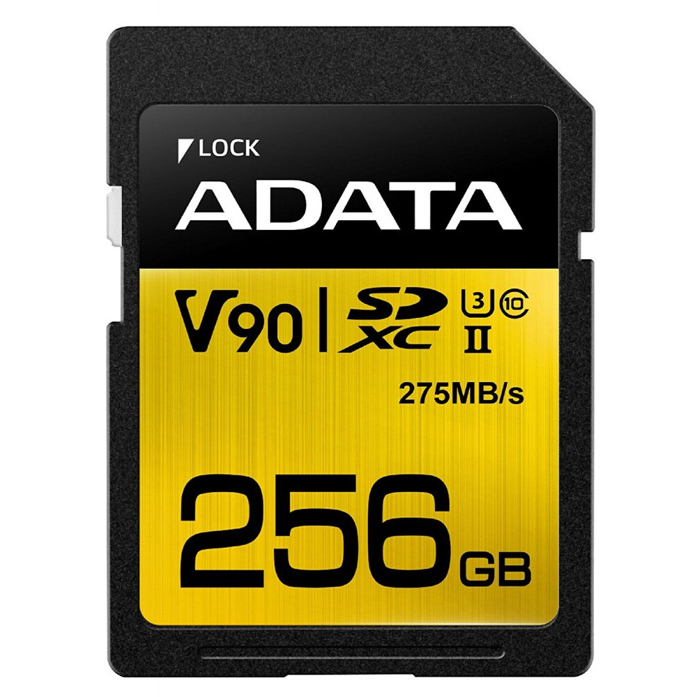 Карта памяти 256Gb SD ADATA Premier ONE (ASDX256GUII3CL10-C)