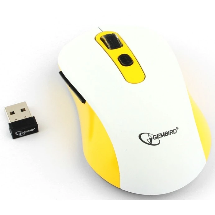 Мышь Gembird MUSW-221-Y - фото 2