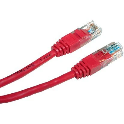 Патч-корд Hyperline PC-LPM-UTP-RJ45-RJ45-C5e-1.5M-LSZH-RD, 1.5м