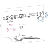 Кронштейн ARM MEDIA LCD-T52 Black