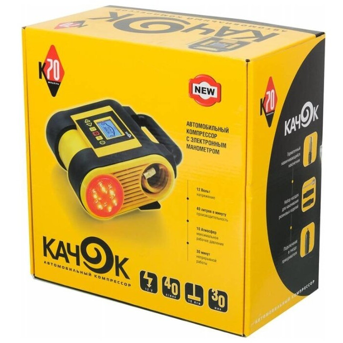 Автомобильный компрессор КАЧОК K70 - фото 3
