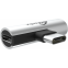 Переходник USB Type-C - 3.5 Jack/USB Type-C, Ritmix RCC-034 Silver - фото 3