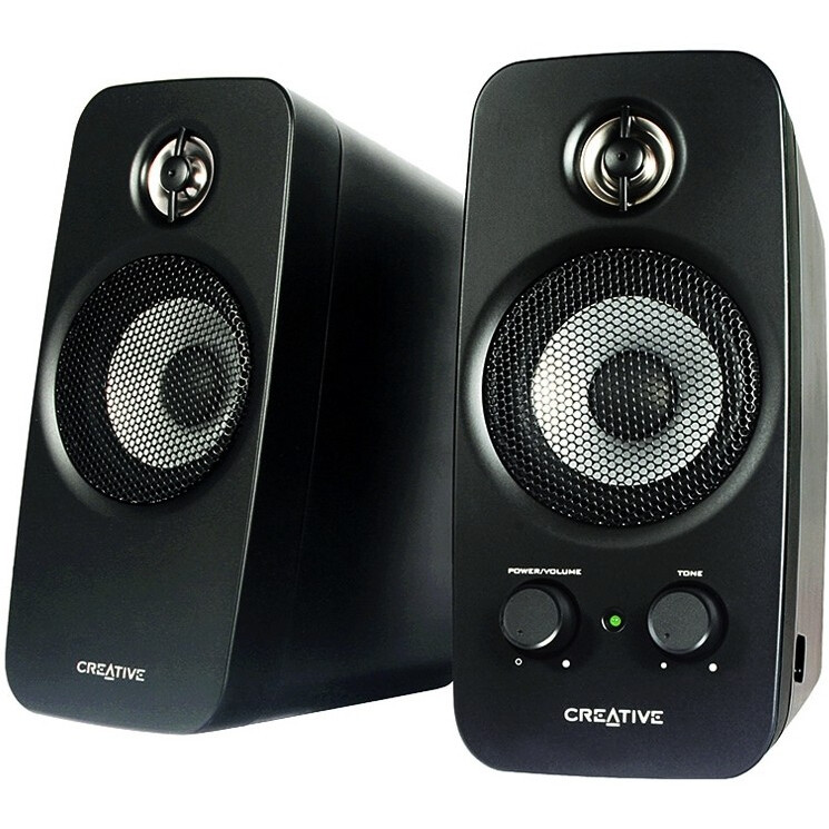 Колонки Creative Inspire T10 Black - 51MF1600AA000 - фото 2