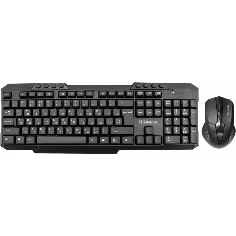 Клавиатура + мышь Defender Jakarta C-805 Black
