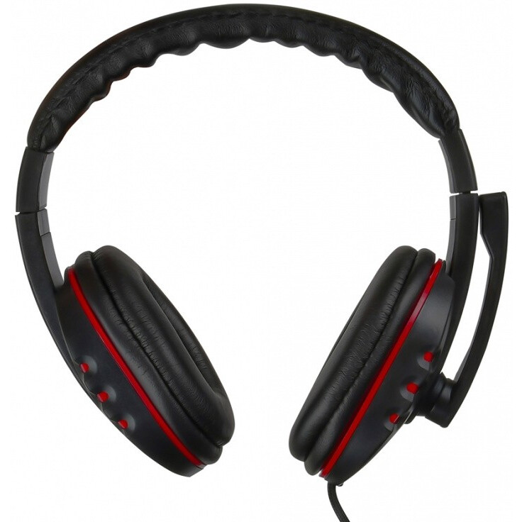 Гарнитура Oklick HS-L380G Black/Red - фото 3