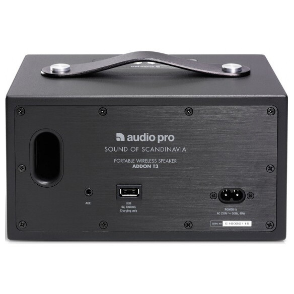 Портативная акустика Audio Pro Addon T3+ Black - Addon T3 Black - фото 2