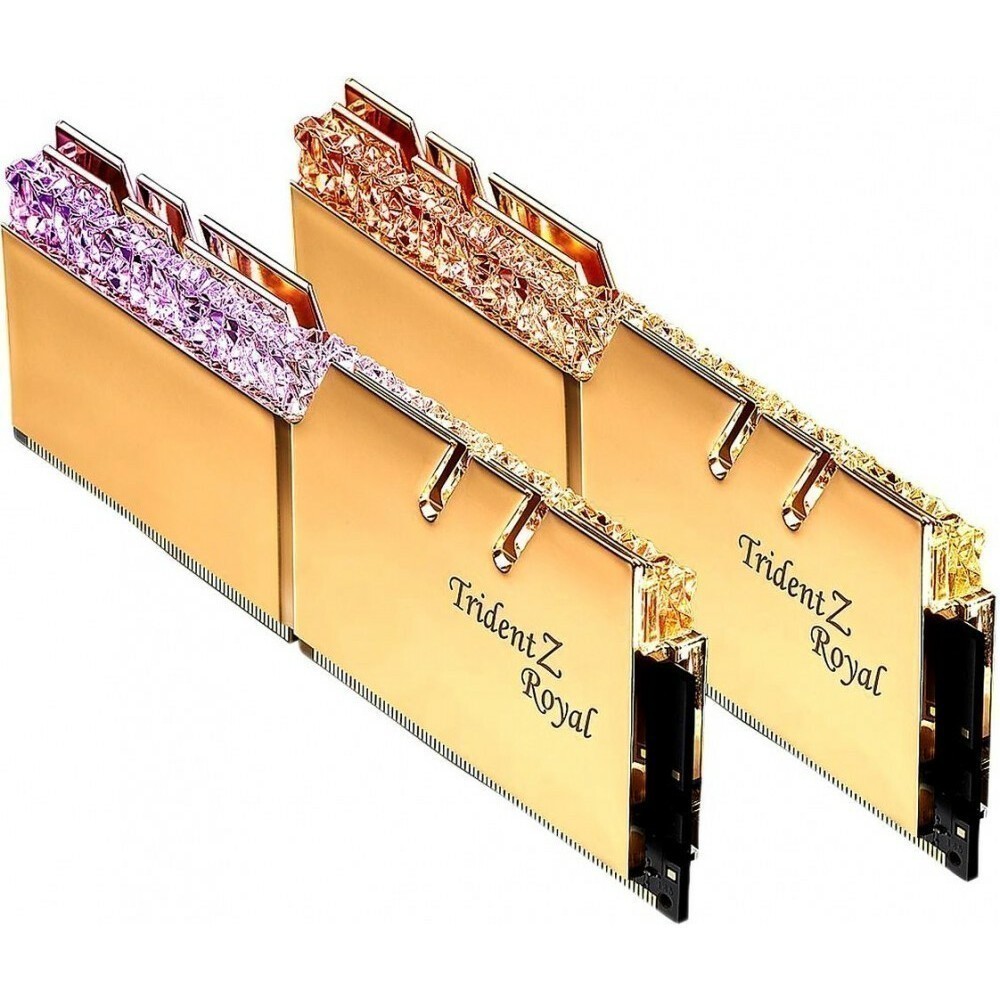 Оперативная память 32Gb DDR4 3200MHz G.Skill Trident Z Royal (F4-3200C14D-32GTRG) (2x16Gb KIT)