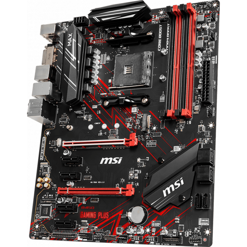 Материнская плата MSI B450 GAMING PLUS MAX - фото 3