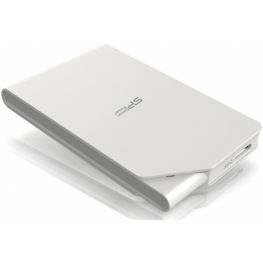 Внешний жёсткий диск 1TB Silicon Power Stream S03 White (SP010TBPHDS03S3W)