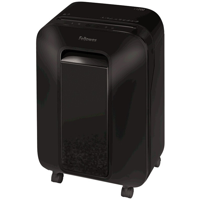 Уничтожитель бумаги (шредер) Fellowes PowerShred LX200 Black - FS-55022 - фото 2