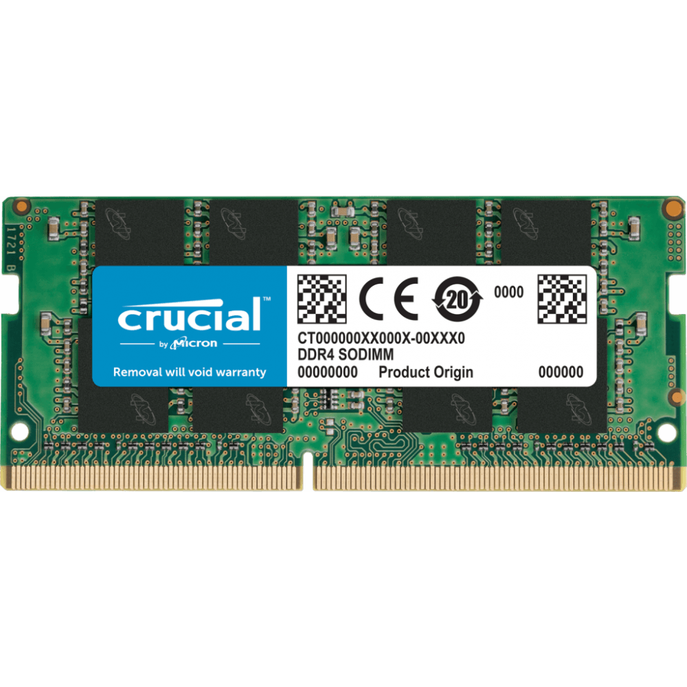 Оперативная память 16Gb DDR4 3200MHz Crucial SO-DIMM (CT16G4SFRA32A)