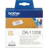 Термоэтикетки Brother DK11208