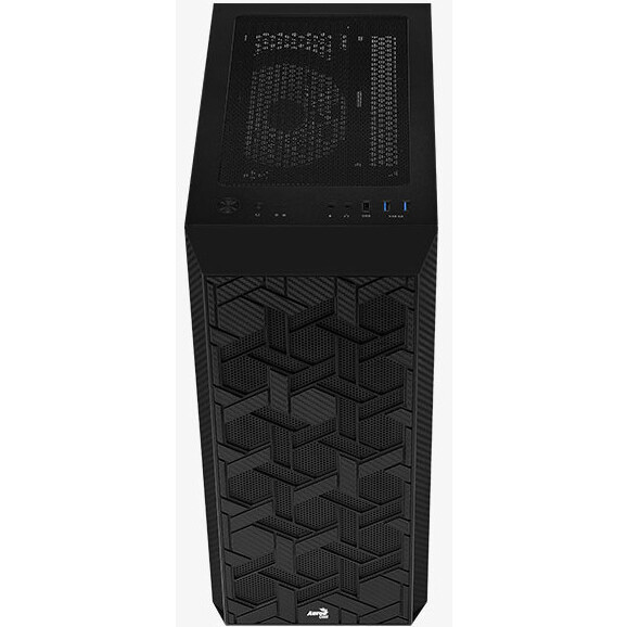 Корпус AeroCool Hive FRGB Black - Hive-G-BK-v2 - фото 5