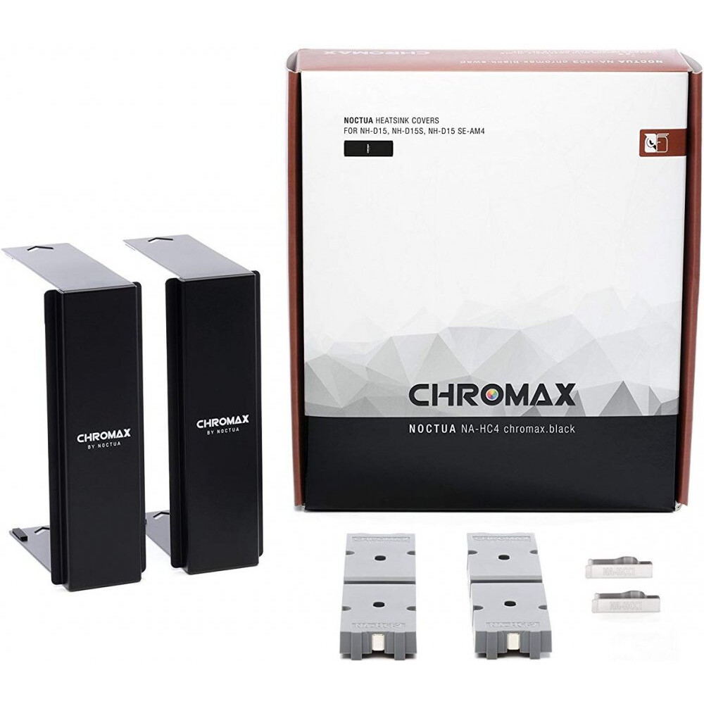Декоративный кожух для кулера Noctua NA-HC4 Chromax Black - NA-HC4-BLACK - фото 5