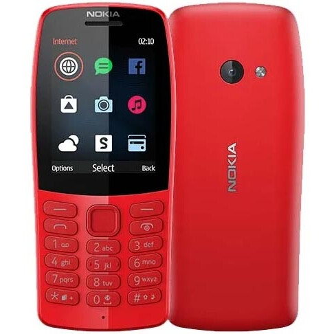 Телефон Nokia 210 Dual Sim Red - 16OTRR01A01