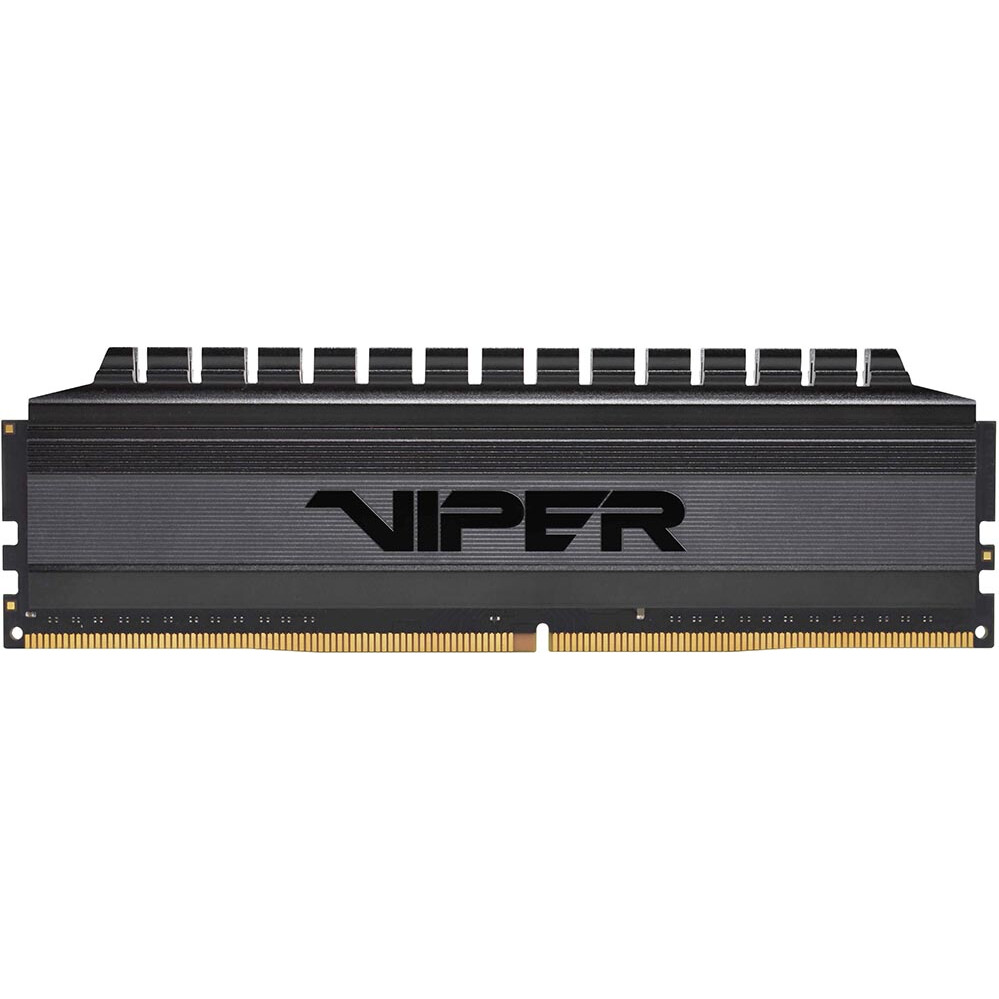 Оперативная память 8Gb DDR4 3000MHz Patriot Viper 4 Blackout (PVB48G300C6K) (2x4Gb KIT) - фото 3