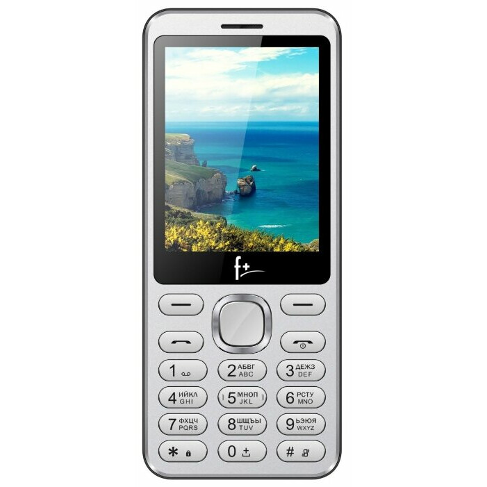 Телефон Fplus S286 Silver