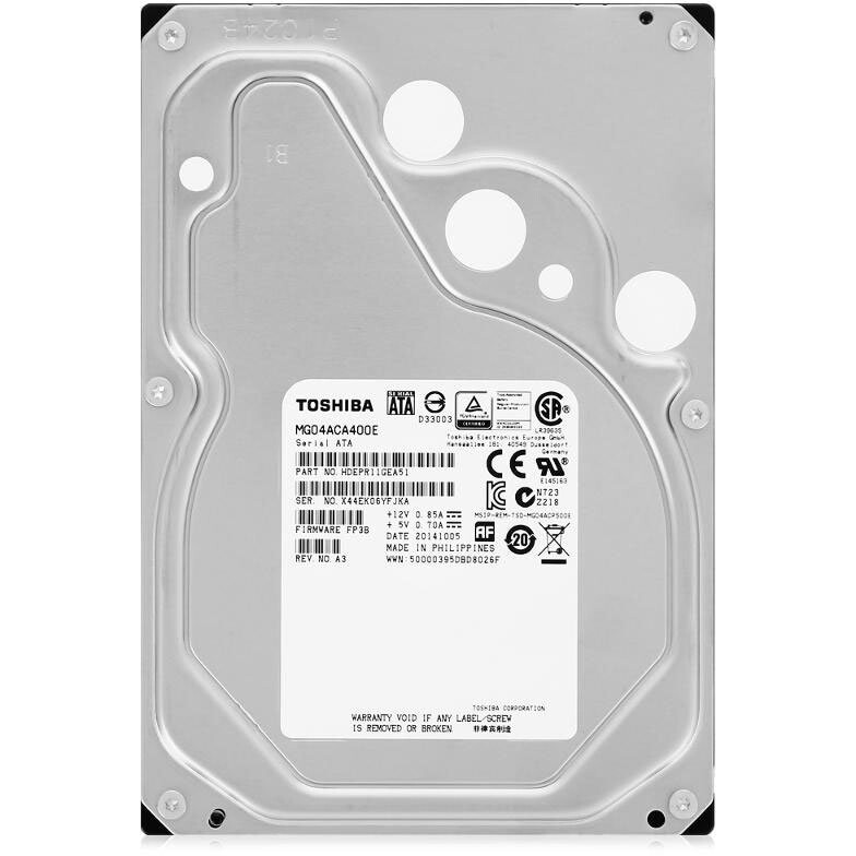 Жёсткий диск 4Tb SATA-III Toshiba (MG04ACA400E)
