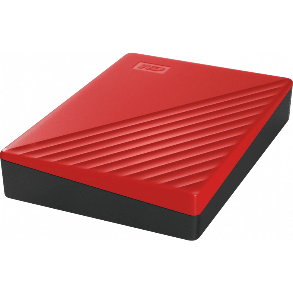 Внешний жёсткий диск 4Tb WD My Passport Red (WDBPKJ0040BRD) - WDBPKJ0040BRD-WESN