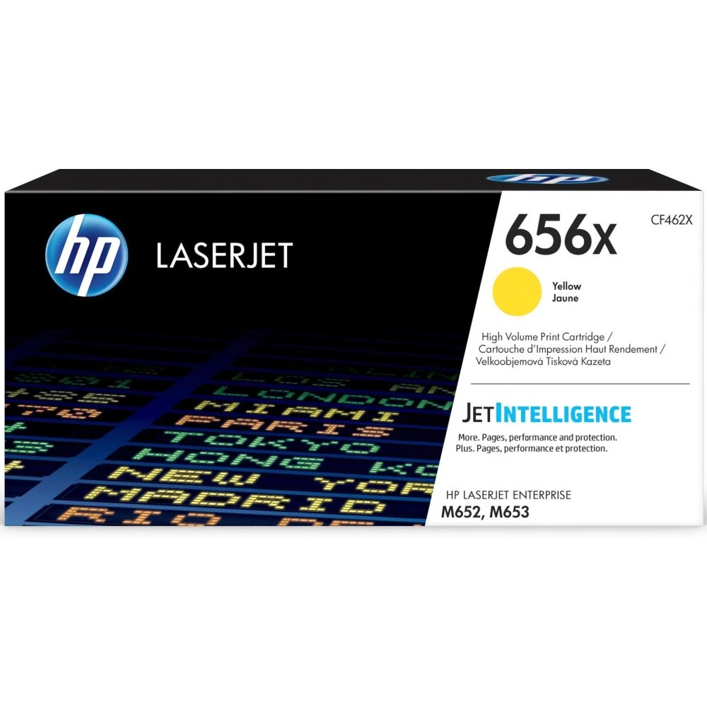 Картридж HP CF462X (№656X) Yellow