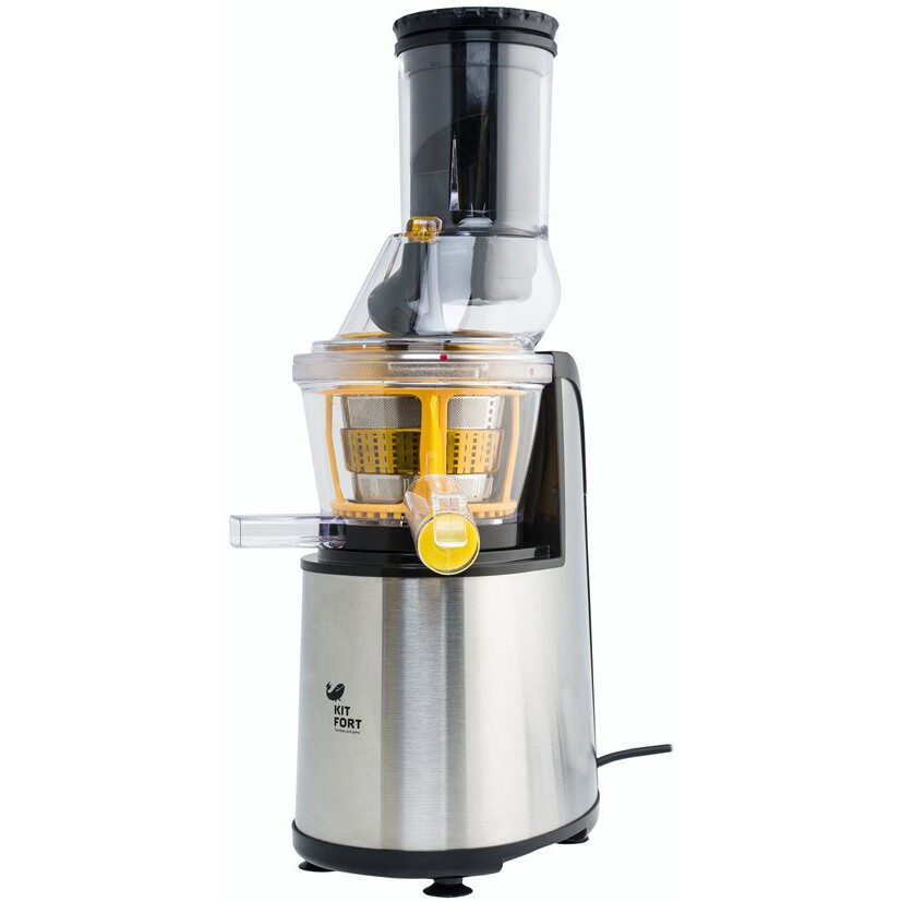 Соковыжималка Kitfort KT-1102 Silver - КТ-1102-3