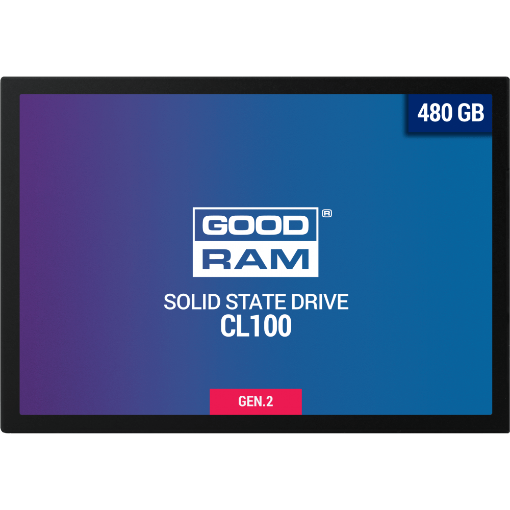 Накопитель SSD 480Gb GOODRAM CL100 Gen.2 (SSDPR-CL100-480-G2)