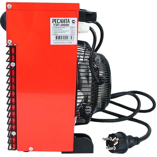 Тепловая пушка Ресанта ТЭП-3000Н - 67/1/18 - фото 3