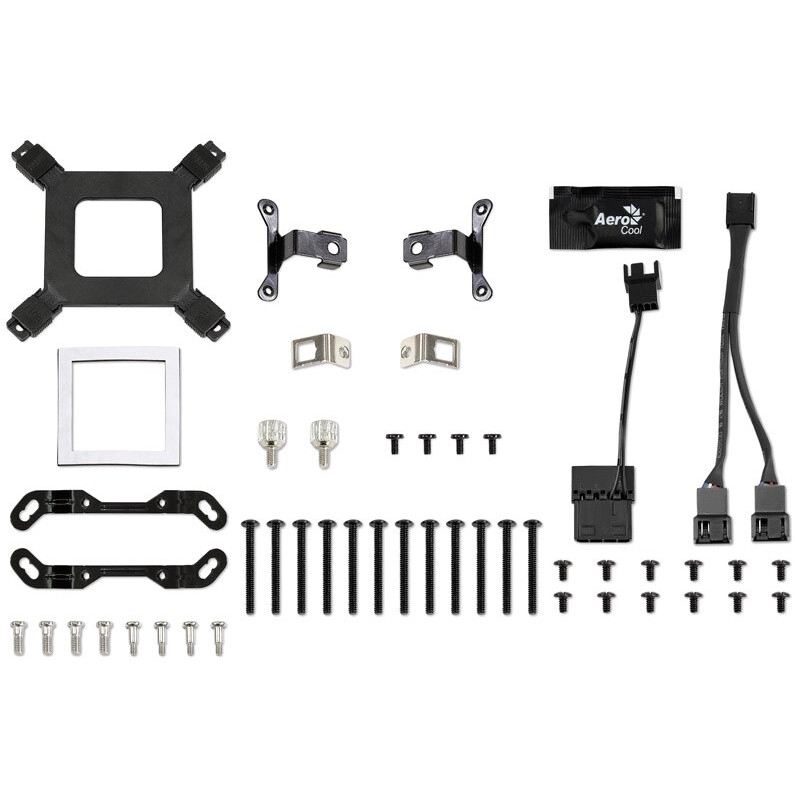 Система жидкостного охлаждения AeroCool Mirage L360 White - EN59167 - фото 6