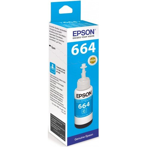 Чернила Epson C13T66424A Cyan