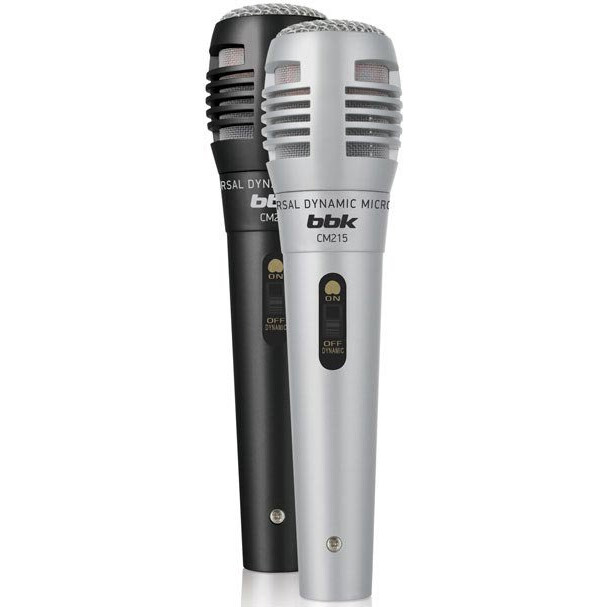 Микрофон BBK CM215 Black/Silver