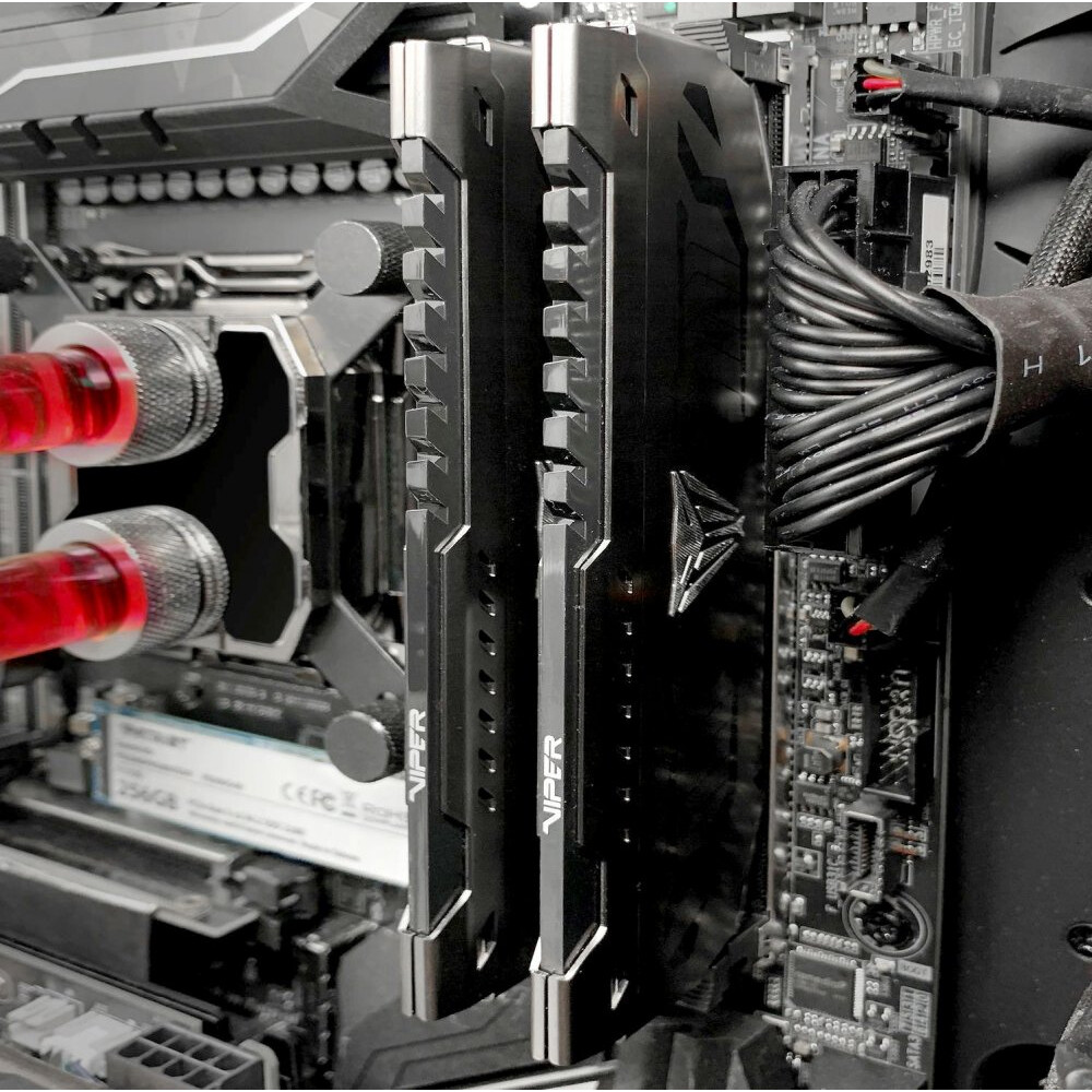 Оперативная память 16Gb DDR4 4133MHz Patriot Viper Steel (PVS416G413C9K) (2x8Gb KIT) - фото 2