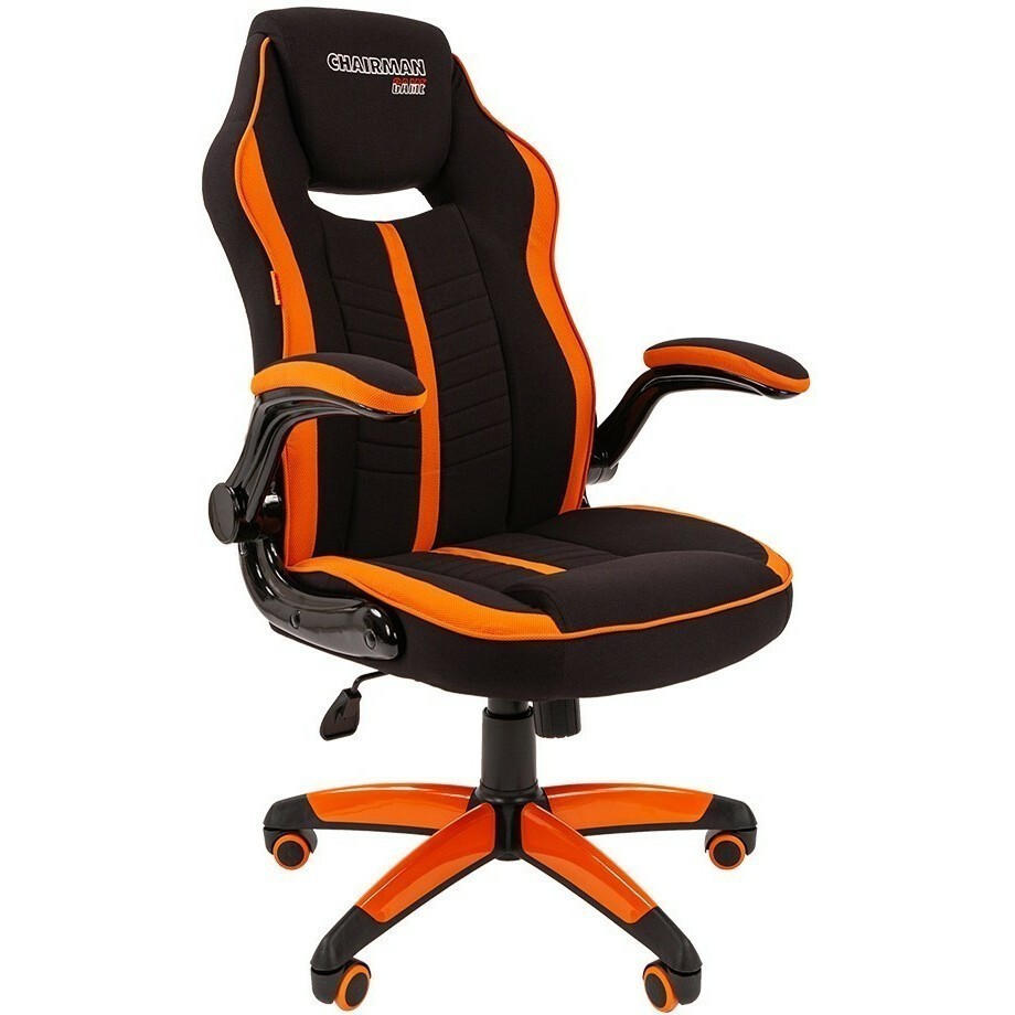Игровое кресло Chairman Game 19 Black/Orange (00-07060632) - 00-07060632/00-07069656