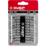 Набор бит ЗУБР 26089-H10