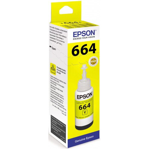 Чернила Epson C13T66444A Yellow