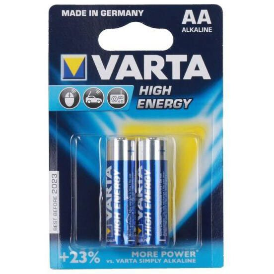 Батарейка Varta High Energy / Longlife Power (AA, 2 шт.) - 04906121412