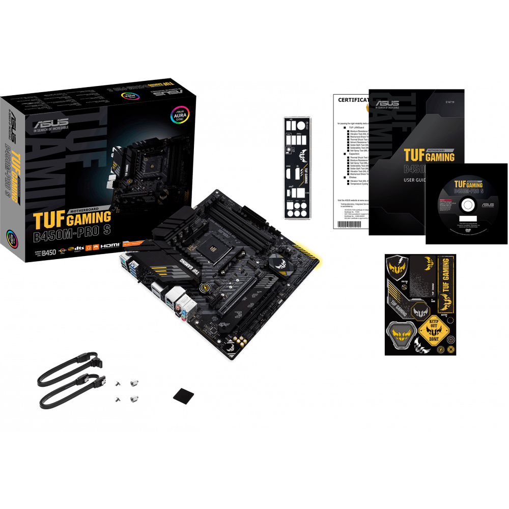 Материнская плата ASUS TUF GAMING B450M-PRO S - фото 5