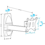 Кронштейн Holder LCDS-5004 Metallic